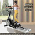 Silent Magnetic Control Space Walking Machine for Home Use, Indoor Stepper for Middle-aged and Elderly Rehabilitation, Full-body Elliptical Walker Equipment
