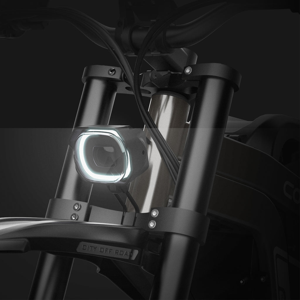 MDD-19C 6000W Electric Dirt Bike, Black