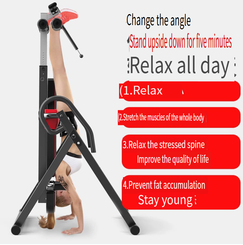 Home Inversion Table – All-in-One Inversion and Stretching Machine for Cervical and Lumbar Spine Decompression