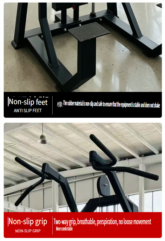 Gym-grade assisted pull-up machine for back training (assisted single/parallel bar trainer)