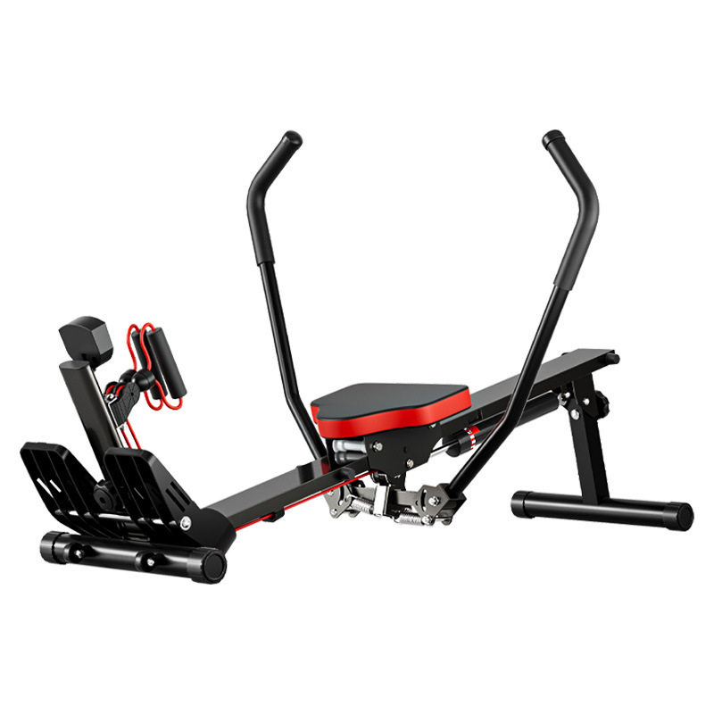 Hanma Rowing Machine – Simple Indoor Home Fitness Equipment for Weight Loss (Hydraulic/Water/Air Resistance Options)