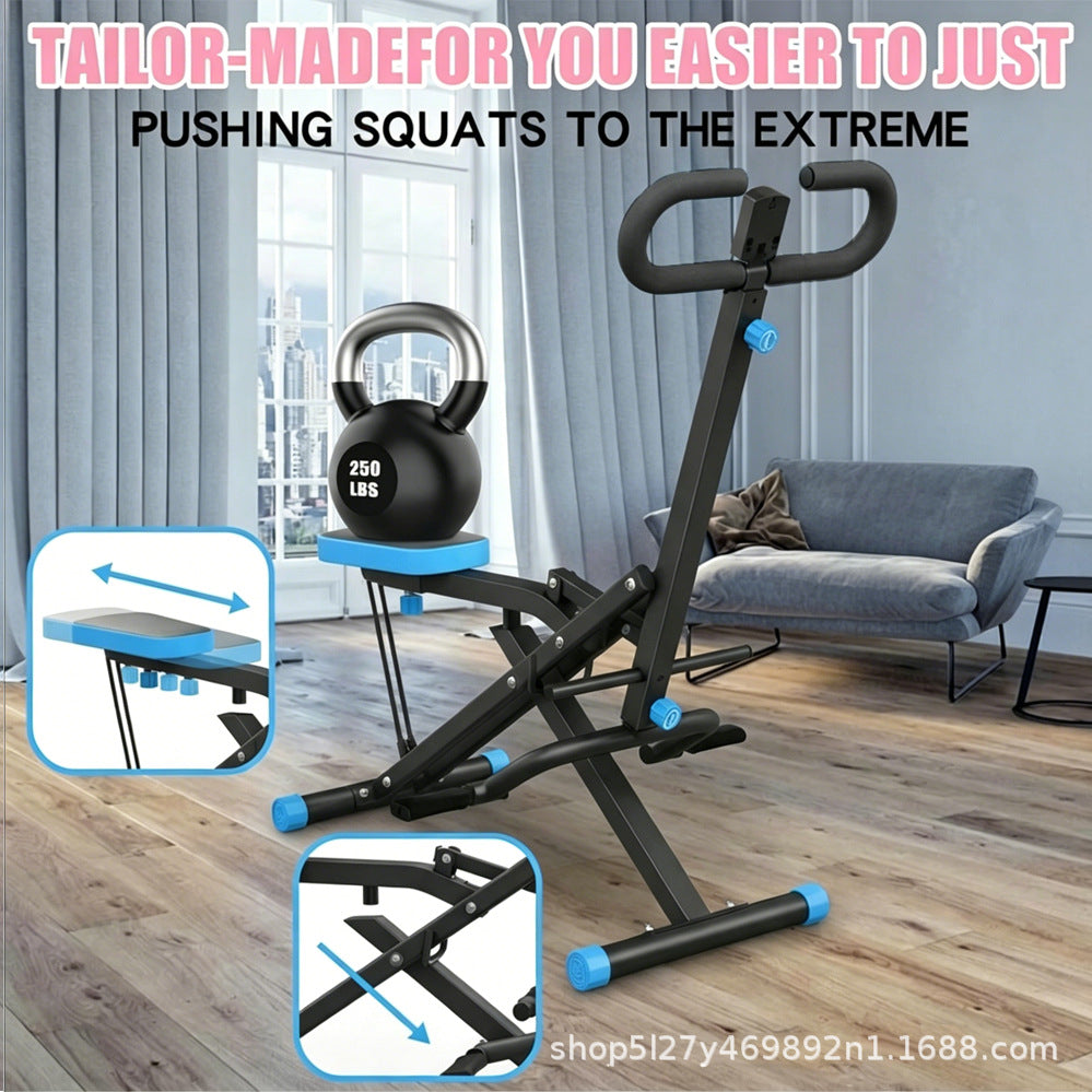 Home-use smart riding machine, indoor aerobic fat-burning riding exercise machine, full-body coordinated simulated horse riding body-shaping fitness equipment