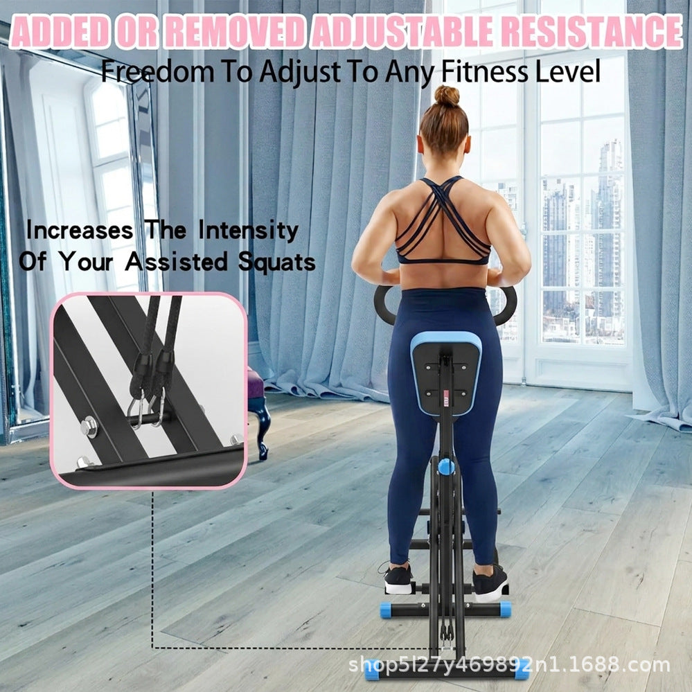 Home-use smart riding machine, indoor aerobic fat-burning riding exercise machine, full-body coordinated simulated horse riding body-shaping fitness equipment