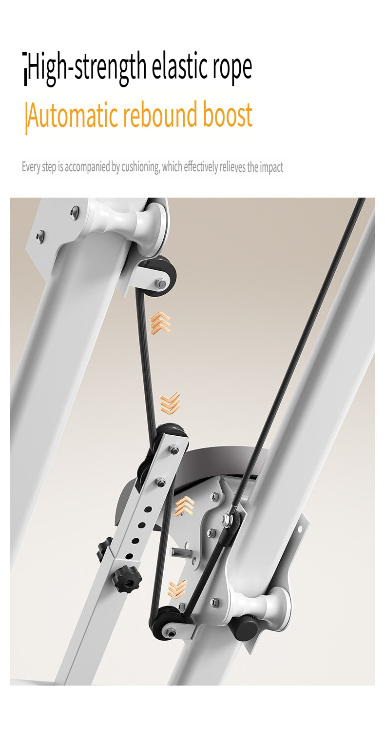 Home stair climber machine, mountain-climbing stepper machine, silent hydraulic stepper, indoor fat-burning incline fitness equipment, leg-slimming and butt-lifting aerobic exercise equipment