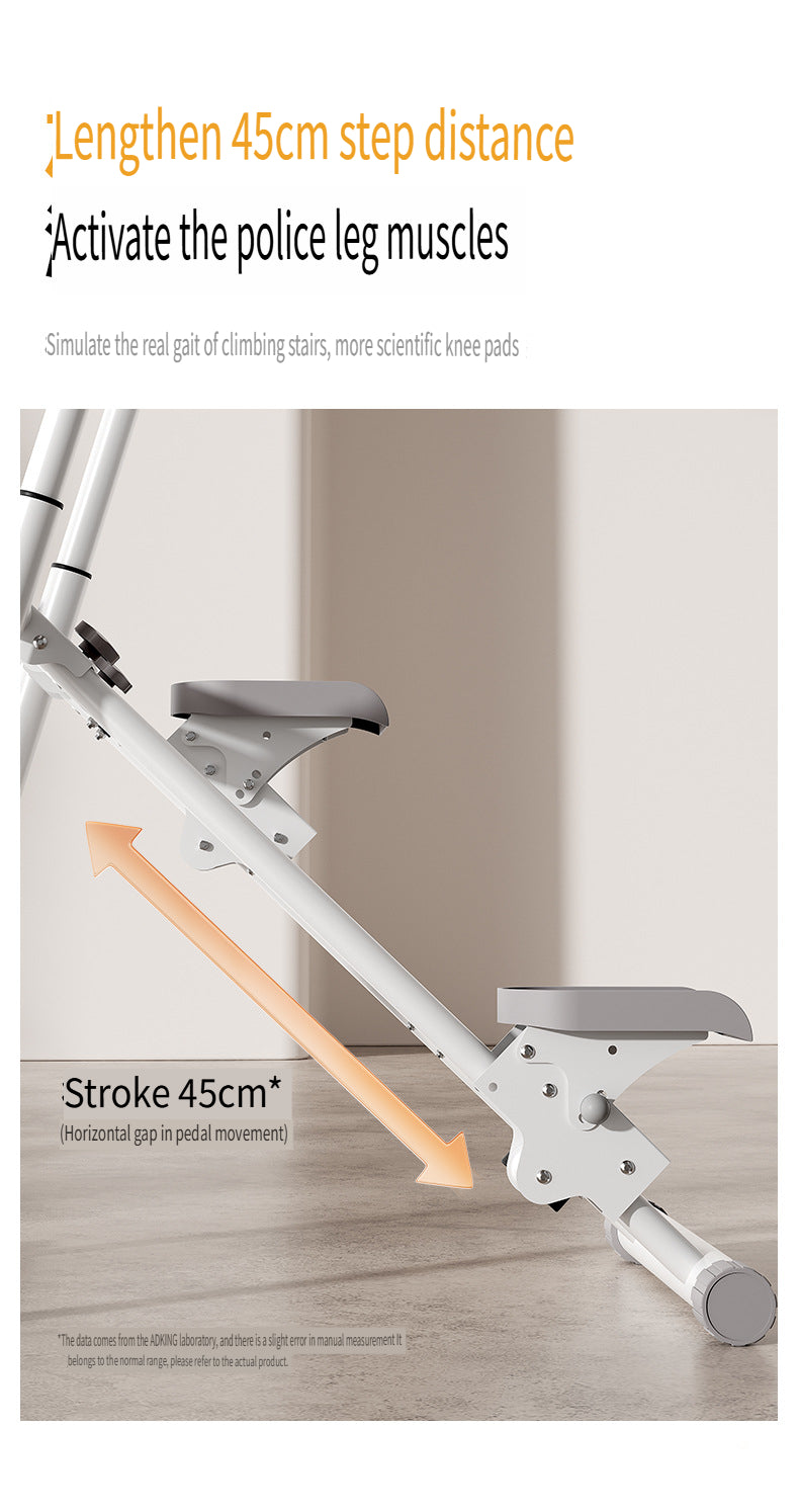 Home stair climber machine, mountain-climbing stepper machine, silent hydraulic stepper, indoor fat-burning incline fitness equipment, leg-slimming and butt-lifting aerobic exercise equipment
