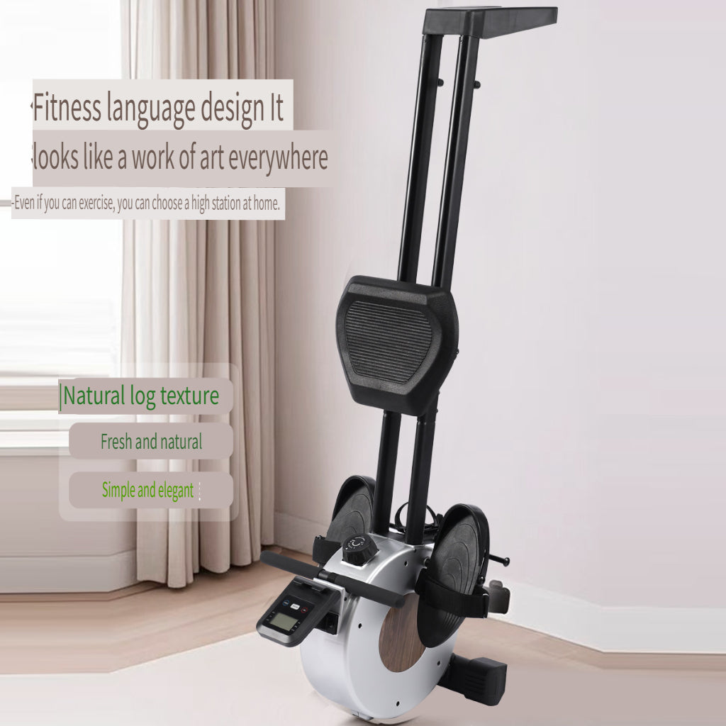 Smart APP Connected Magnetic Rowing Machine for Small Apartments, Home Storage, Waist and Back Shaping, Aerobic Rowing Trainer