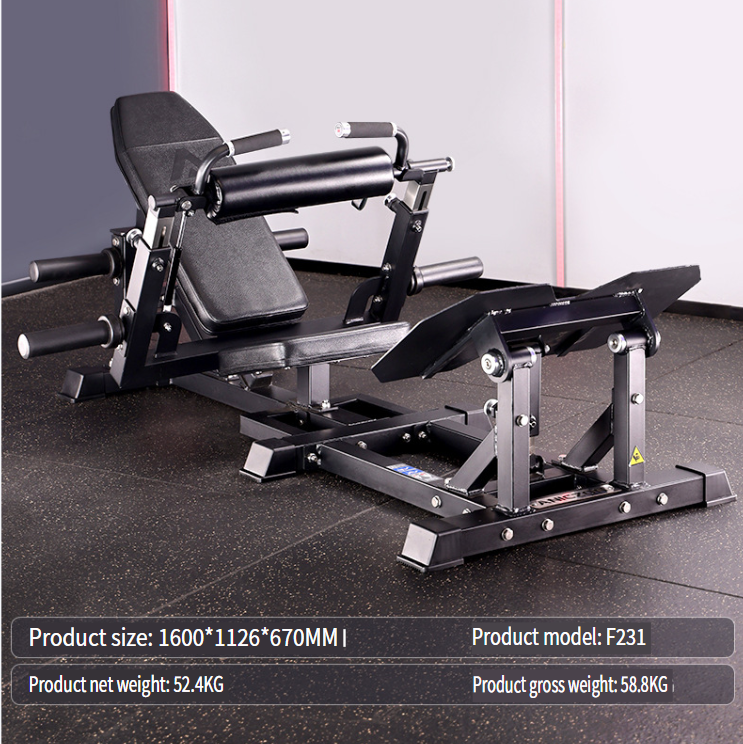 Commercial-grade gym glute bridge machine; professional glute thrust trainer for personal training and home use.