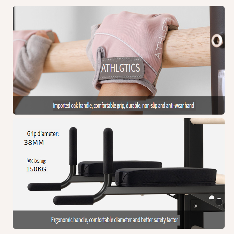 Indoor Wall Bars for Rehabilitation and Fitness: Home Equipment for Leg Stretching, Climbing, Pull-ups, and Dance Studio Stretching