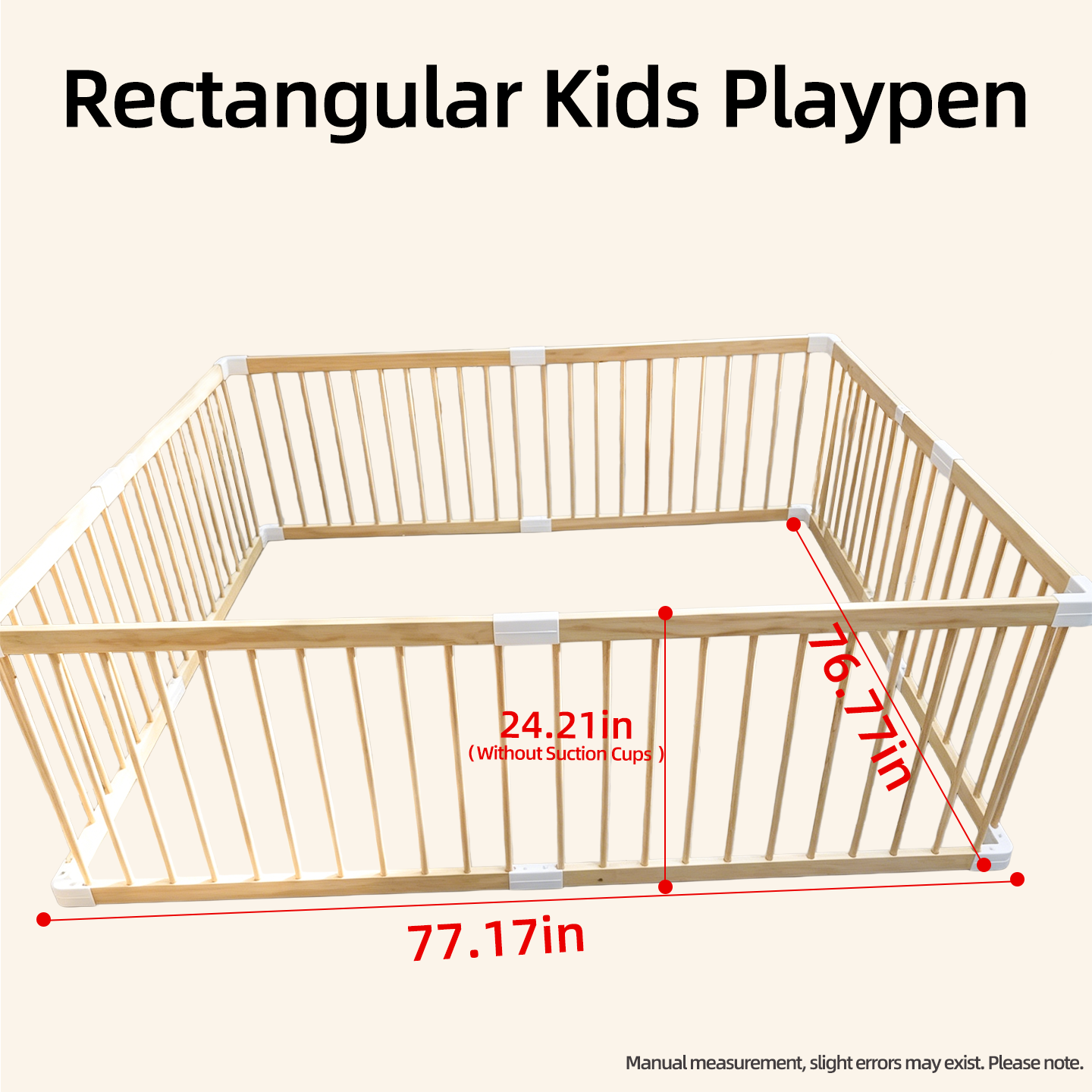 Home baby playpen for crawling and walking training, integrated toddler safety protection fence