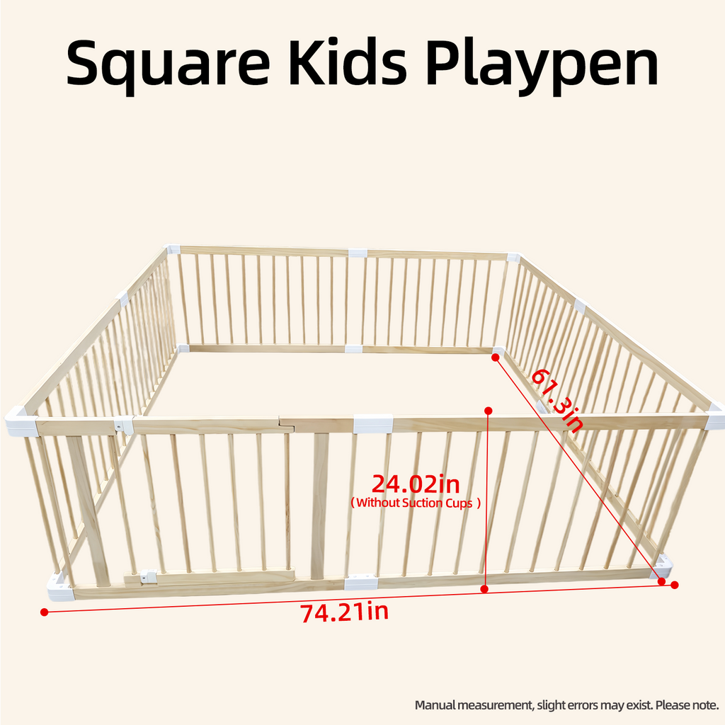 Home baby playpen for crawling and walking training, integrated toddler safety protection fence